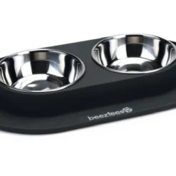 Beeztees Siliconen Dinnerset Antraciet Per Stuk