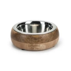 Beeztees Designed By Lotte Houten Hondenvoerbak Mandira 13.5 Cm