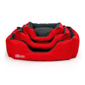 Hondenmand Storm Fire Red