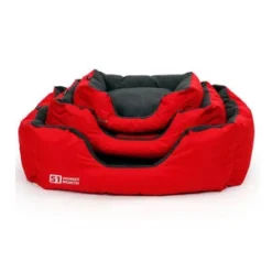 Hondenmand Storm Fire Red