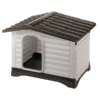 Ferplast Dogvilla Grijs&Bruin - Hondenhok - 111x84x79 Cm