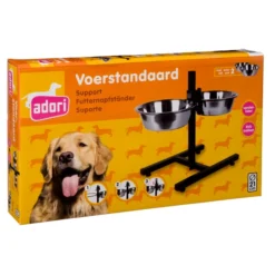 Adori H Standaard Inclusief 2 Bakken - Hondenvoerbak - 21 Cm
