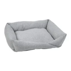 Beeztees Mand X-Cross - Grijs -Goedkope Fluffy Poot Winkel beeztees puppy mand x cross grijs 64736 0300 none