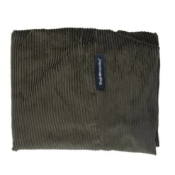 Hoes Hondenbed Chocolade Bruin Ribcord Medium