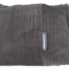 Hoes Hondenbed Zwart Ribcord Small