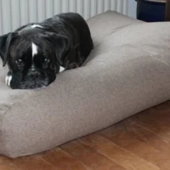 Hondenbed Extra Small Tweed Lichtbruin