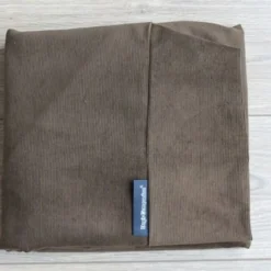 Hoes Hondenbed Natuurlijk Bruin Ribcord Extra Small