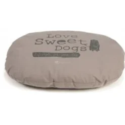 Beeztees Hondenkussen Ovaal Sweet Dogs Mokka 74 X 58 Cm