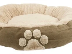 Hugs Hondenmand Ovaal Latte Bruin 61x61x13 Cm