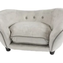 Enchanted Hondenmand Sofa Ultra Pluche Snuggle Lichtgrijs 68x41x38 Cm
