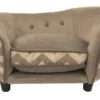 Enchanted Hondenmand Sofa Chevron Grijs 68x41x38 Cm