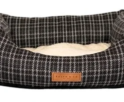 Ralph&co Hondenmand Ascot Tweed Zwart 50x45x25 Cm