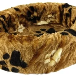 Petcomfort Hondenmand Bont Bruin Grote Poot 66x56x18 Cm