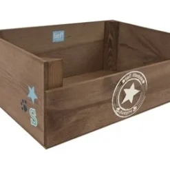 Lief! Houten Hondenmand Boys 50x35 Cm