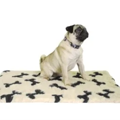 Vetbed Print Beige 50x75 Cm