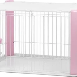 Puppyren Met Dak Roze 92x63x60 Cm