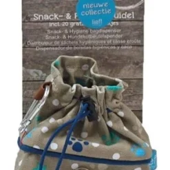 Lief! Snack- En Poepzak Buidel - Boys (inclusief 20 Poepzakjes)