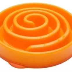 Outward Hound Mini Fun Feeder Coral - Orange