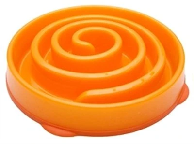 Outward Hound Mini Fun Feeder Coral - Orange 1 Outward Hound Mini Fun Feeder Coral - Orange