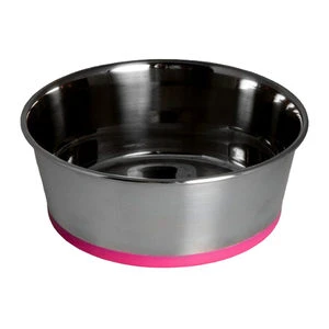 Rogz Slurp Bowlz - Extra Large - Roze 1 Rogz Slurp Bowlz - Extra Large - Roze