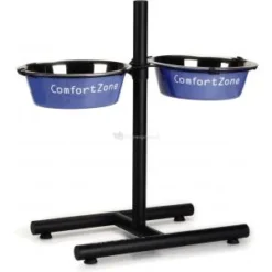 Beeztees Voederstandaard "Comfort Zone" Voor De Hond 25 Cm -Goedkope Fluffy Poot Winkel standaard comfort zone met 2 blauwe 25 cm hondenvoerbakkenbakken 8712695138648 3 0 300x300