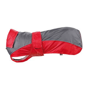 Trixie Hondenjas Regenjas Lorient Rood / Grijs 40 Cm 2 Trixie Hondenjas Regenjas Lorient Rood / Grijs 40 Cm - Afbeelding 2